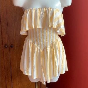 FashionNOVA Line At A Time Stripe Romper